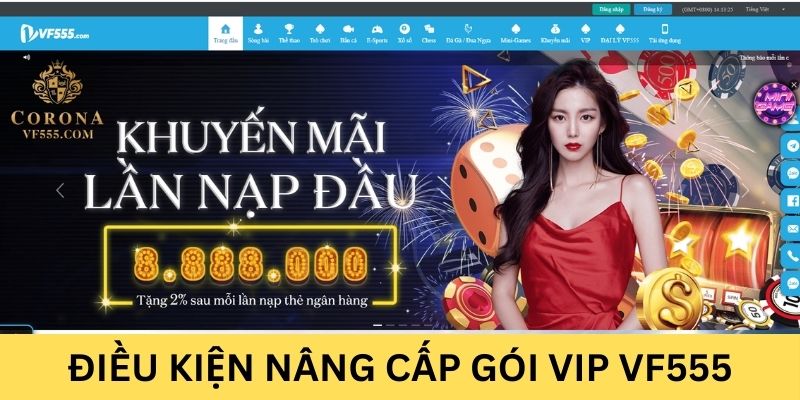 Điều kiện để thực hiện các cách nâng cấp VIP VF555 thực hiện nhanh chóng