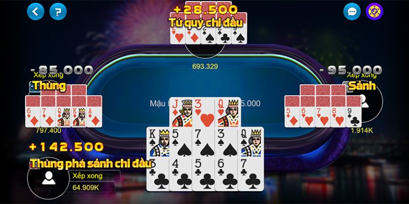 Giới thiệu thông tin về game bài mậu binh 