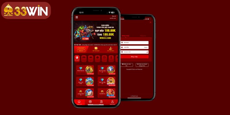 Tải App 33WIN tận hưởng mọi cuộc chơi hấp dẫn nhất