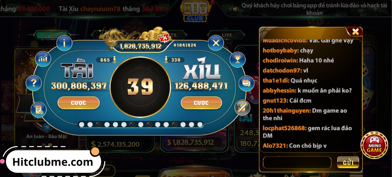 Các kinh nghiệm đặt cược tài xỉu chắc thắng tại cổng game hitclub