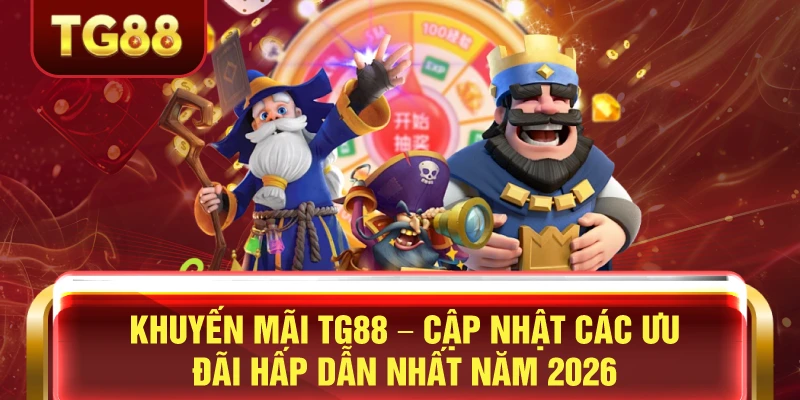 Khuyến mãi tg88 cập nhập các ưu đãi hấp dẫn nhất năm 2026