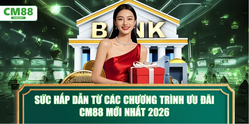 Ưu đãi CM88 mới nhất 2026: Tổng hợp khuyến mãi khủng cho game thủ 2 Sức hấp dẫn từ các chương trình Ưu đãi CM88 mới nhất 2026