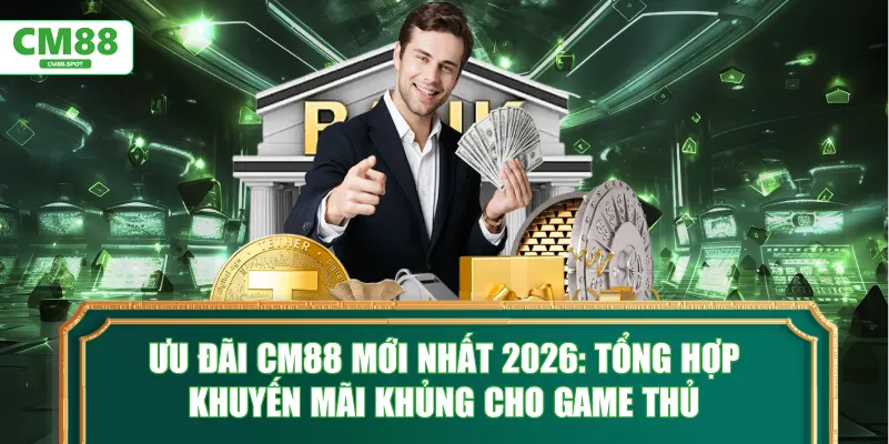 Ưu đãi CM88 mới nhất 2026: Tổng hợp khuyến mãi khủng cho game thủ
